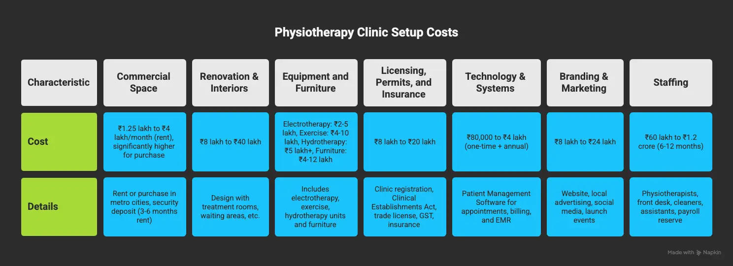 Setup Costs: Laying the Foundation